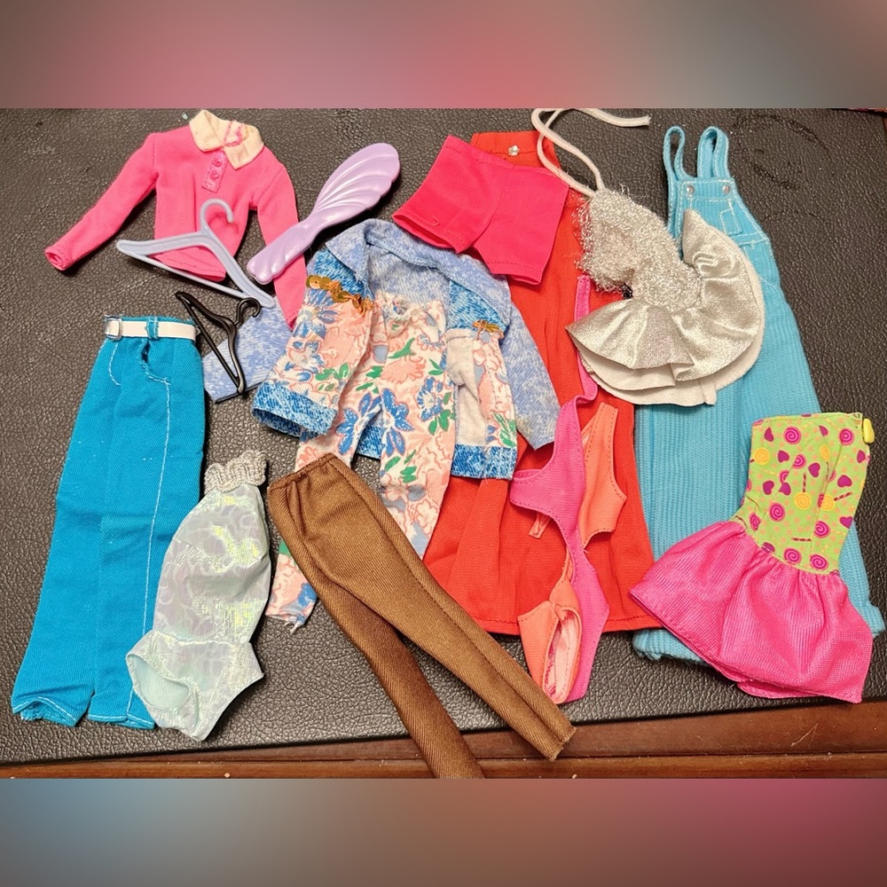 Barbie clothes and accessories